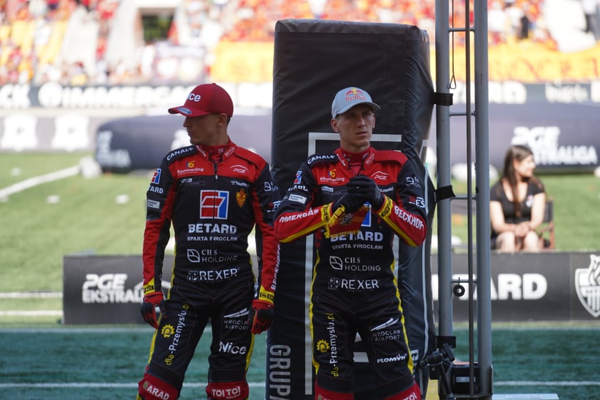 Zwycięski mecz Betardu Sparta Wrocław na swoim stadionie 9 lipca 2023