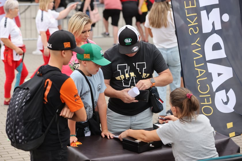 Kibice podczas Drużynowego Pucharu Świata w żużlu, Wrocław, 29 lipca 2023