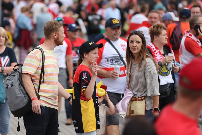 Kibice podczas Drużynowego Pucharu Świata w żużlu, Wrocław, 29 lipca 2023