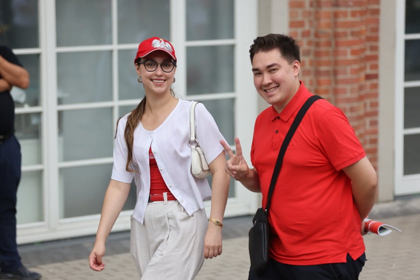 Kibice podczas Drużynowego Pucharu Świata w żużlu, Wrocław, 29 lipca 2023