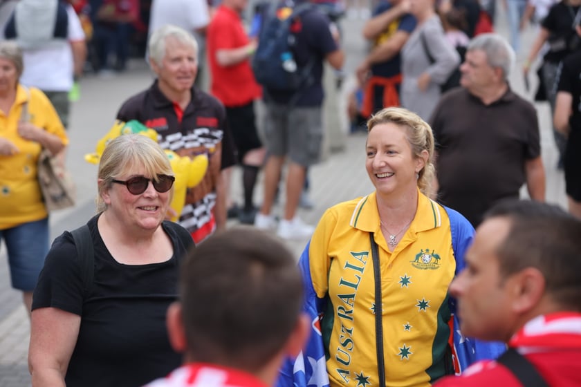 Kibice podczas Drużynowego Pucharu Świata w żużlu, Wrocław, 29 lipca 2023