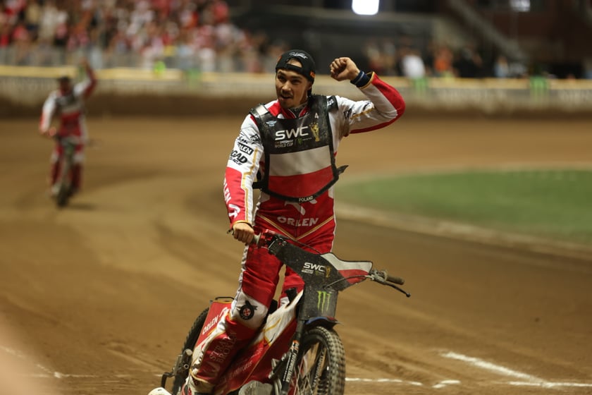 Wrocław, 29 lipca 2023, polscy żużlowcy z Drużynowym Pucharem Świata