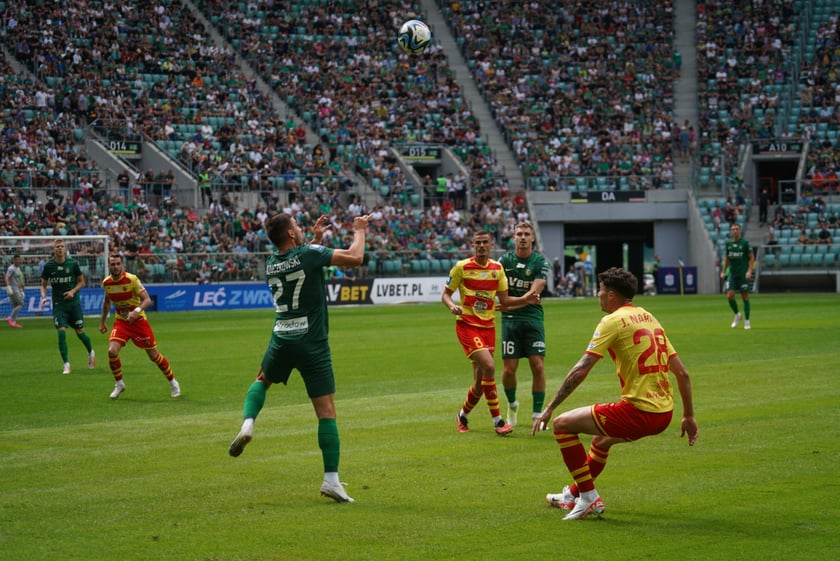 Mecz Śląska z Jagiellonią na Tarczyński Arena