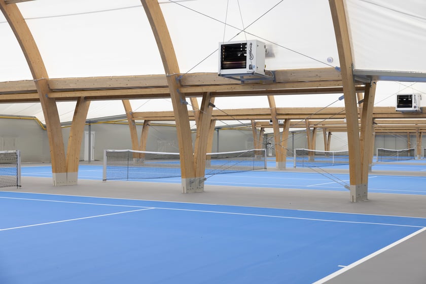 Hala tenisowa przy ul. Pułtuskiej