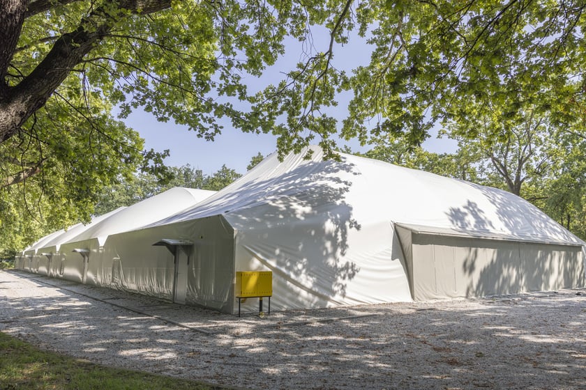 Hala tenisowa przy ul. Pułtuskiej