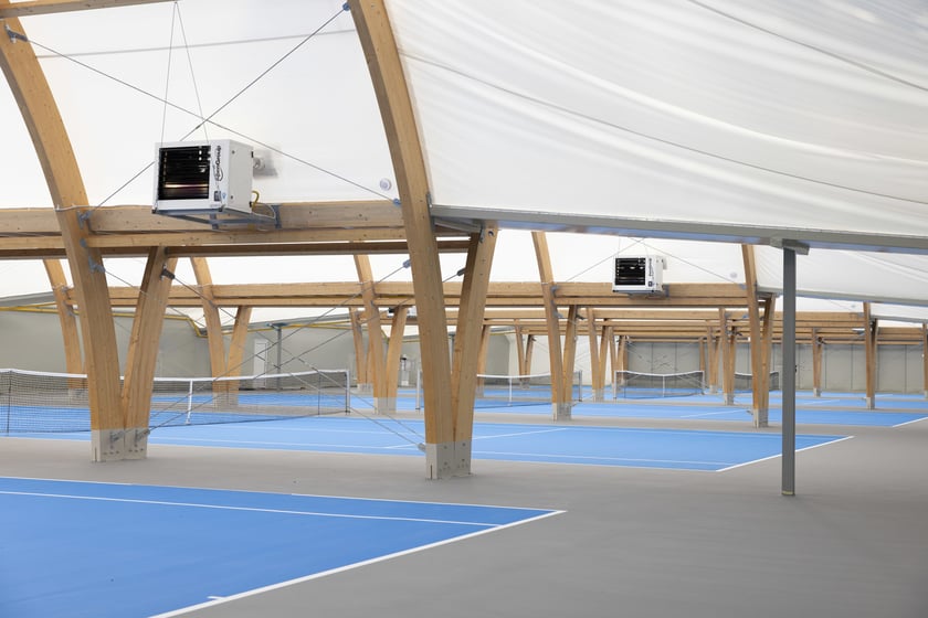 Hala tenisowa przy ul. Pułtuskiej