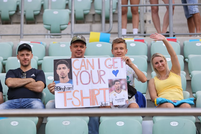 Mecz Ukraina - Anglia we Wrocławiu