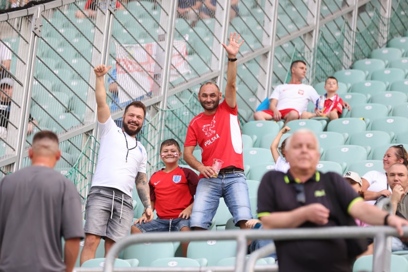 Mecz Ukraina - Anglia we Wrocławiu