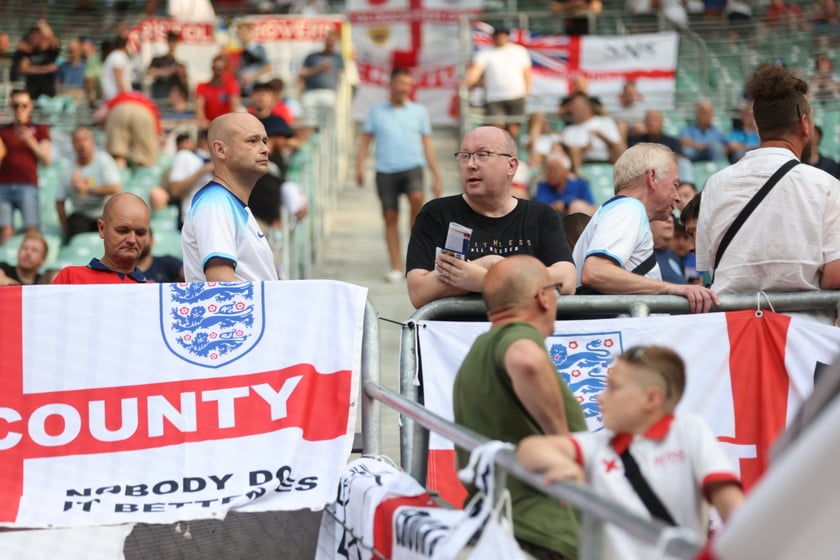 Mecz Ukraina - Anglia we Wrocławiu