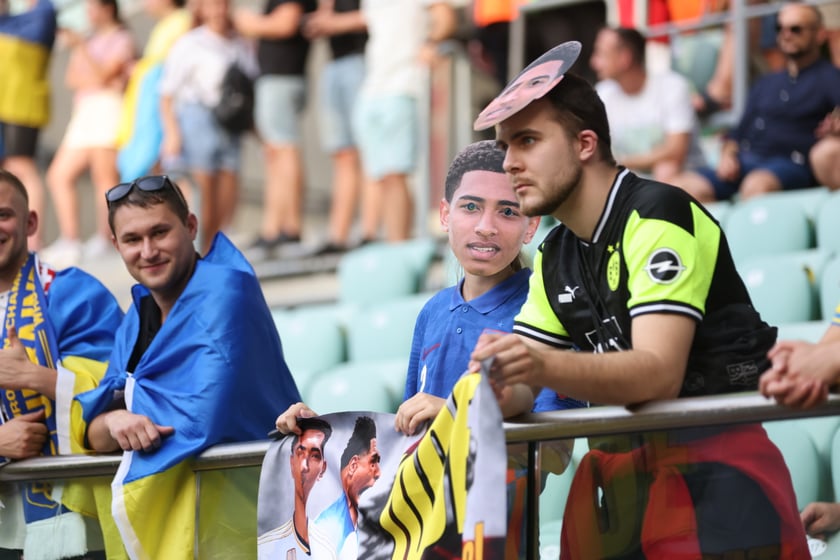 Mecz Ukraina - Anglia we Wrocławiu