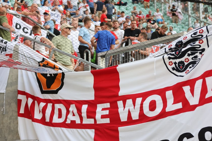 Mecz Ukraina - Anglia we Wrocławiu