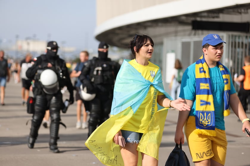 Mecz Ukraina - Anglia we Wrocławiu