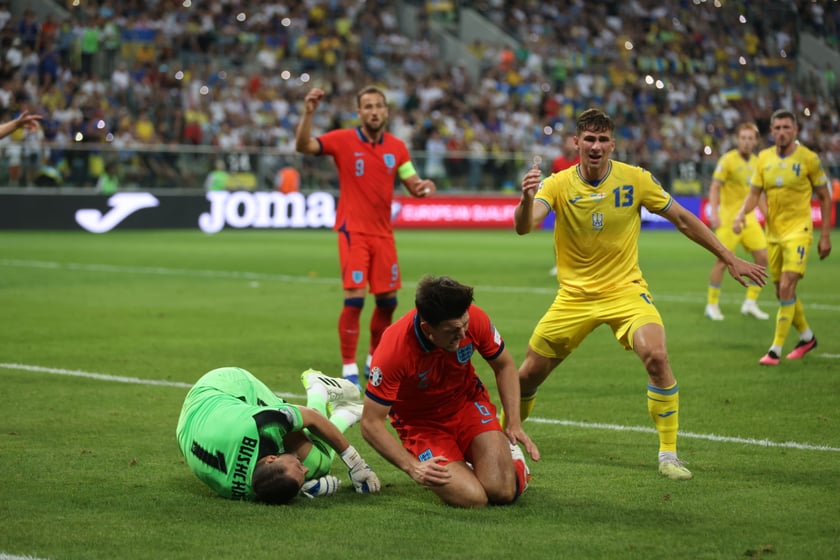 Mecz Ukraina - Anglia we Wrocławiu