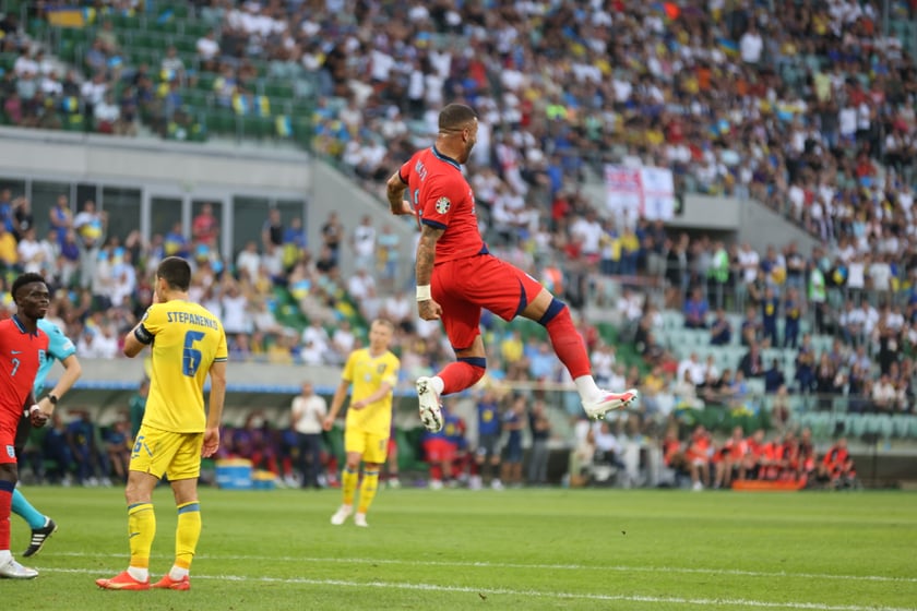 Mecz Ukraina - Anglia we Wrocławiu