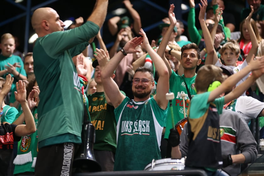 Śląsk Wrocław - GTK Gliwice, hala Orbita, 1 października 2023
