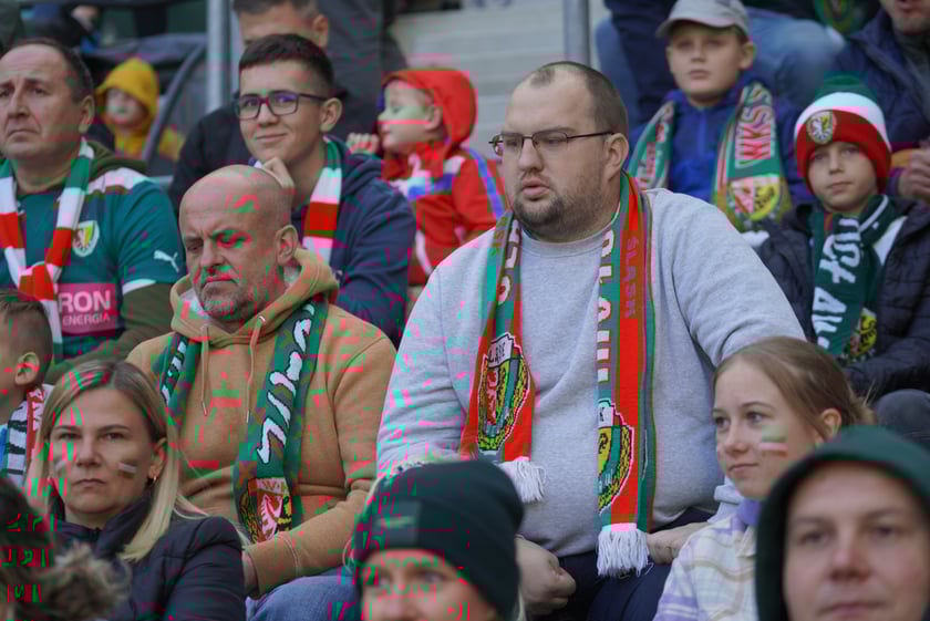 Śląsk Wrocław - Górnik Zabrze. Zdjęcia kibiców