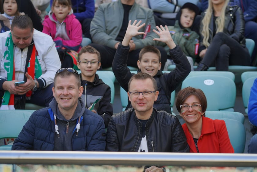 Śląsk Wrocław - Górnik Zabrze. Zdjęcia kibiców