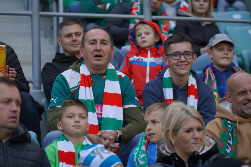 Śląsk Wrocław - Górnik Zabrze. Zdjęcia kibiców
