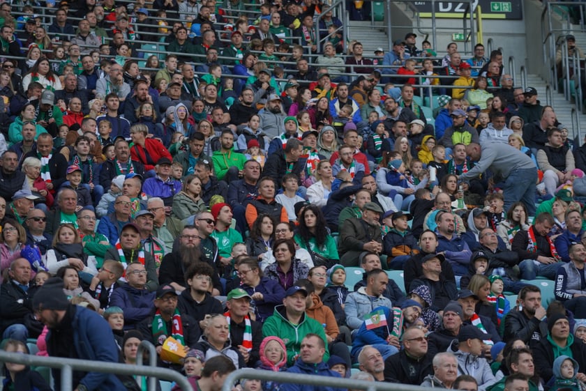 Śląsk Wrocław - Górnik Zabrze. Zdjęcia kibiców