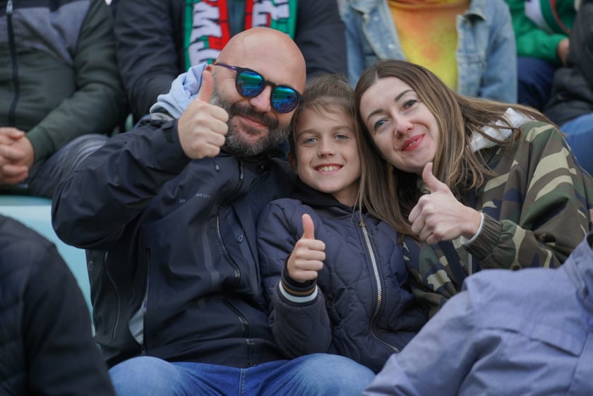 Śląsk Wrocław - Górnik Zabrze. Zdjęcia kibiców