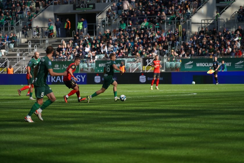 Śląsk Wrocław - Górnik Zabrze. Zdjęcia kibiców