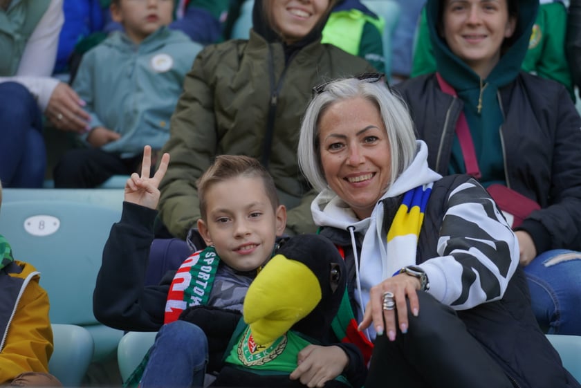 Śląsk Wrocław - Górnik Zabrze. Zdjęcia kibiców