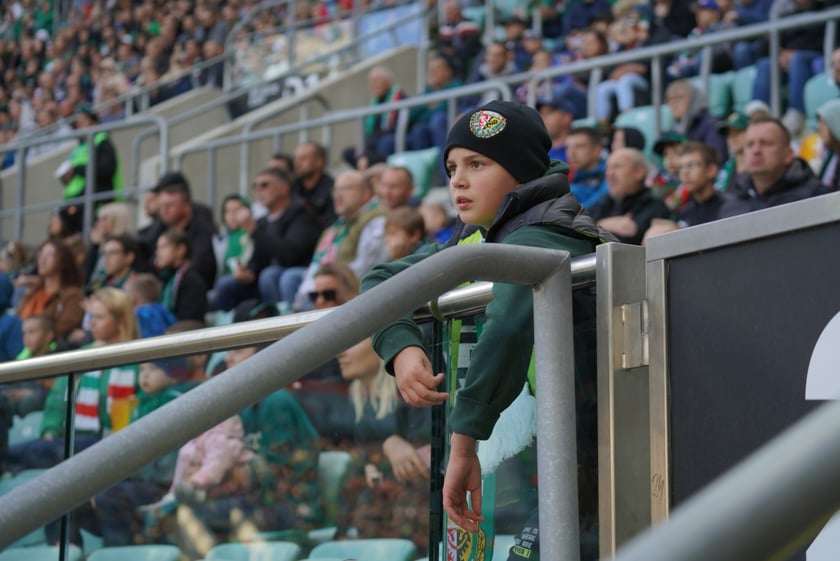 Śląsk Wrocław - Górnik Zabrze. Zdjęcia kibiców