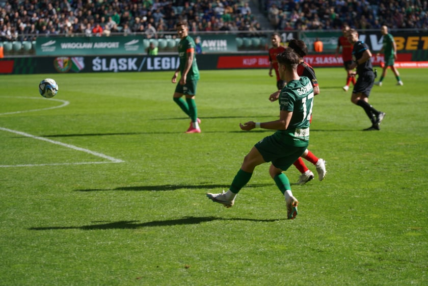 Śląsk Wrocław - Górnik Zabrze. Zdjęcia kibiców