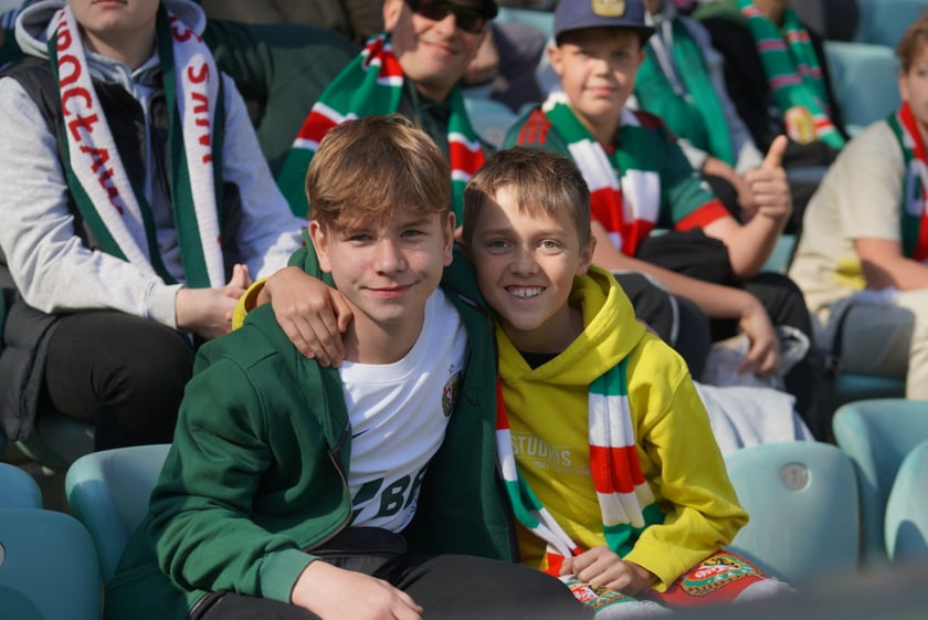 Śląsk Wrocław - Górnik Zabrze. Zdjęcia kibiców