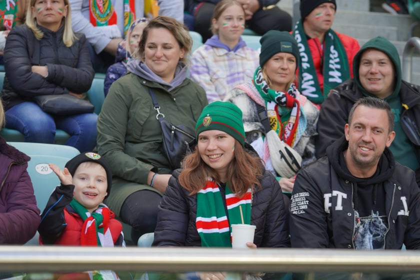 Śląsk Wrocław - Górnik Zabrze. Zdjęcia kibiców