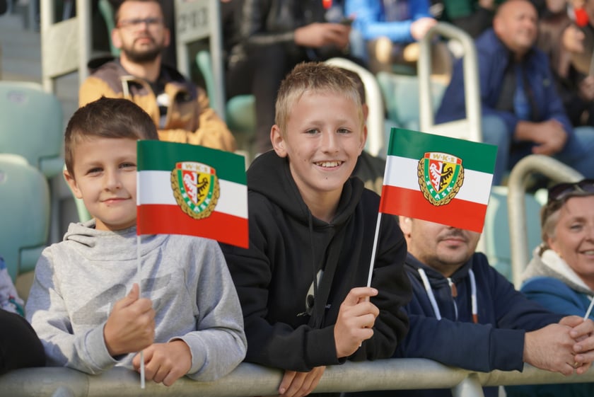 Śląsk Wrocław - Górnik Zabrze. Zdjęcia kibiców