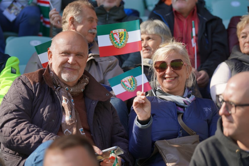 Śląsk Wrocław - Górnik Zabrze. Zdjęcia kibiców