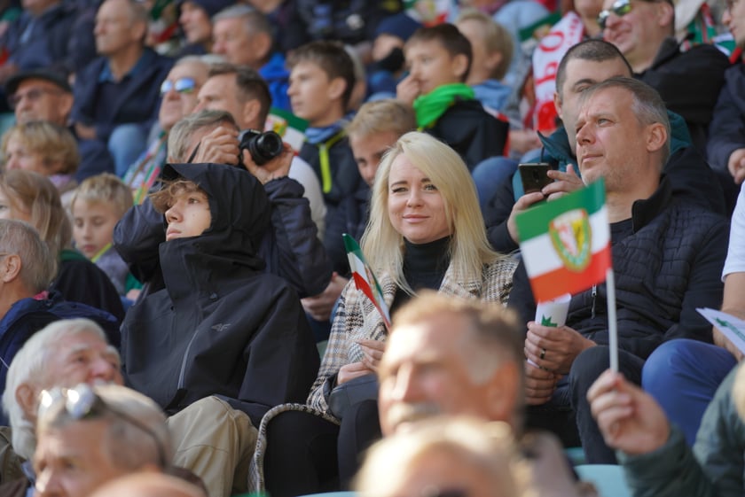Śląsk Wrocław - Górnik Zabrze. Zdjęcia kibiców