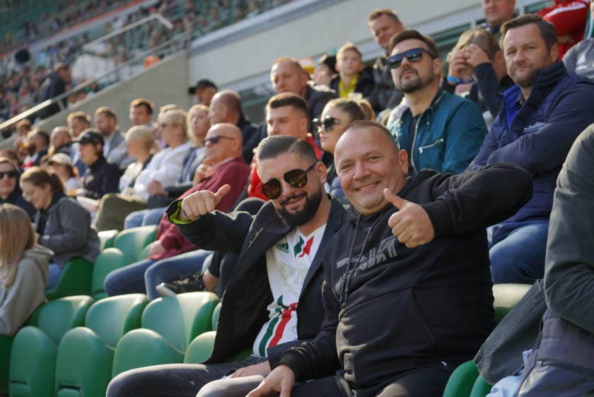 Śląsk Wrocław - Górnik Zabrze. Zdjęcia kibiców