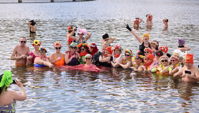 Wrocławskie Morsy witają wiosnę