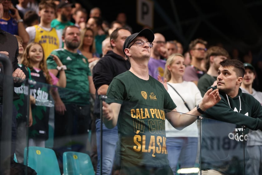 Śląsk Wrocław - Stal Ostrów Wielkopolski, 9 maja 2024, hala Orbita