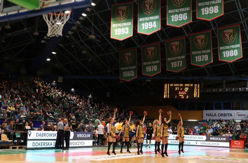 Śląsk Wrocław - Stal Ostrów Wielkopolski, 9 maja 2024, hala Orbita