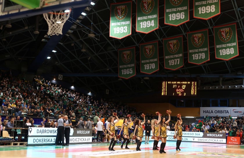 Śląsk Wrocław - Stal Ostrów Wielkopolski, 9 maja 2024, hala Orbita