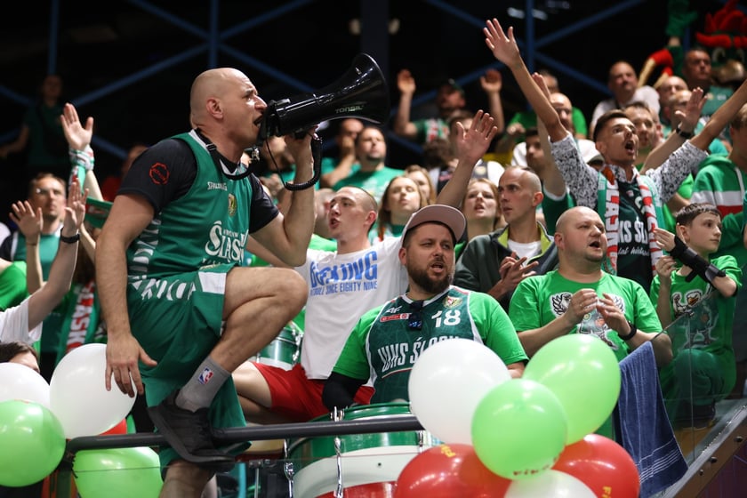 Śląsk Wrocław - Stal Ostrów Wielkopolski, 9 maja 2024, hala Orbita