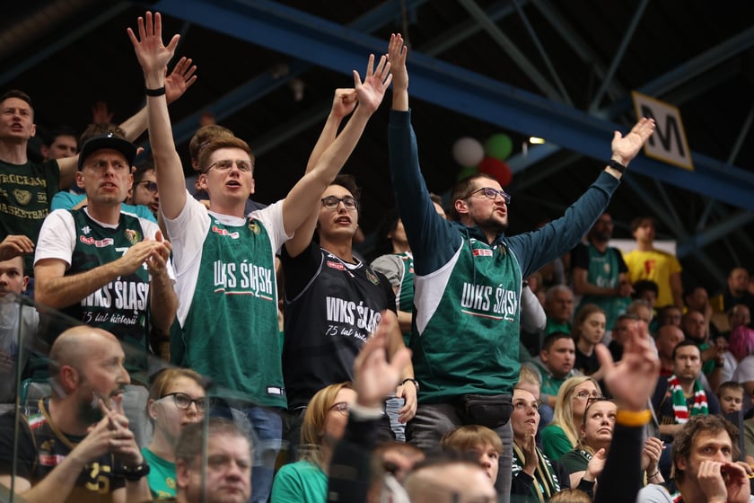 Śląsk Wrocław - Stal Ostrów Wielkopolski, 9 maja 2024, hala Orbita