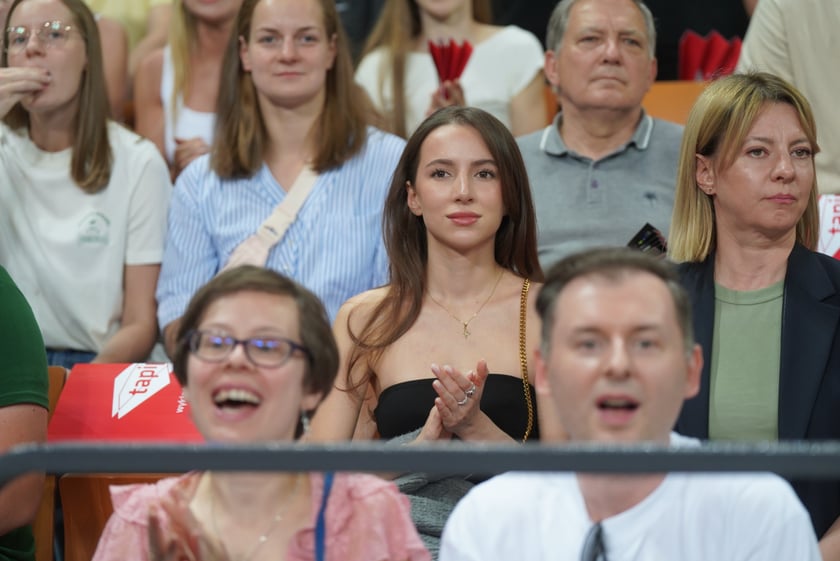 Mecz Śląska Wrocław z Treflem Sopot w Hali Stulecia.