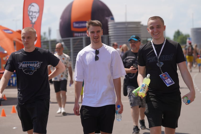 Mecz Panthers Wrocław - Berlin Thunder na Tarczyński Arenie i kibice - 26 maja