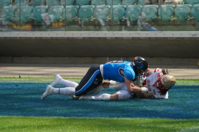 Mecz Panthers Wrocław - Berlin Thunder na Tarczyński Arenie i kibice - 26 maja