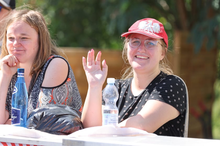 Finałowy mecz Polska-Francja  w siatkówce mężczyzn - Strefa Kibica w Porcie Węglowym we Wrocławiu