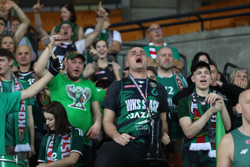 Śląsk Wrocław vs. King Szczecin w Hali Stulecia 25 października