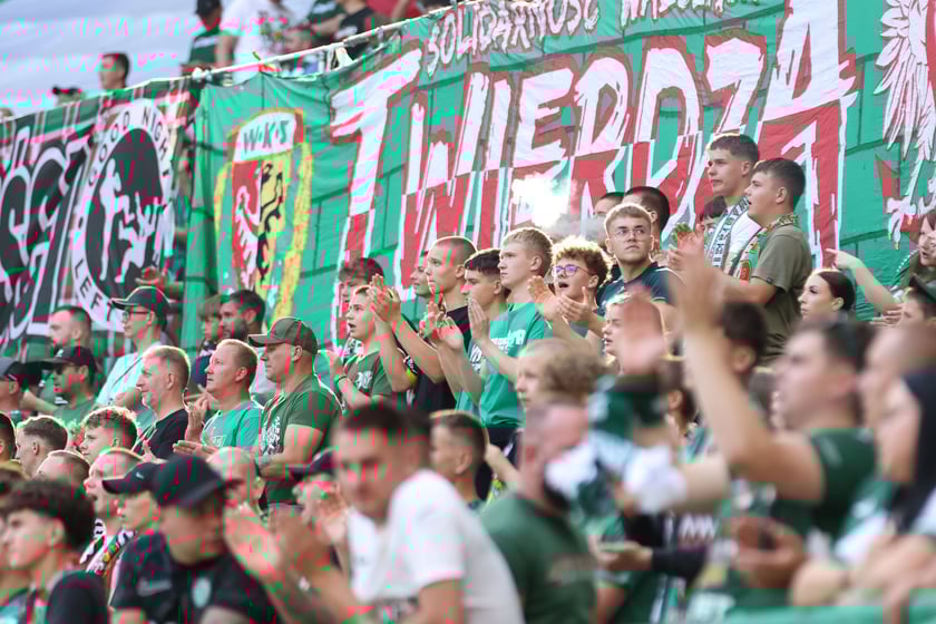 Mecz Śląsk-Wrocław vs Wieczysta Krak&oacute;w. Remis, a kibice na medal