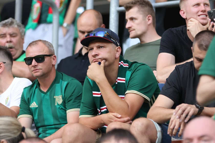 Mecz Śląsk-Wrocław vs Wieczysta Krak&oacute;w. Remis, a kibice na medal