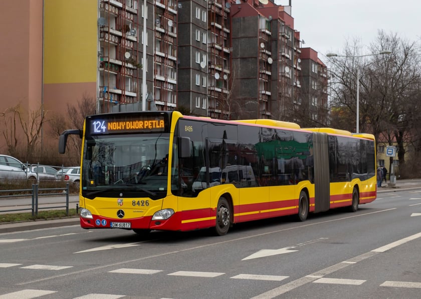 Powiększ obraz: Mercedesy Citaro drugiej generacji są podstawą taboru MPK Wrocław