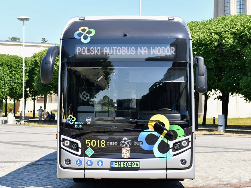 Nesobus - taki autobus miejski na wodór testowało wrocławskie MPK.