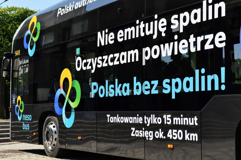 Nesobus - taki autobus miejski na wodór testowało wrocławskie MPK.